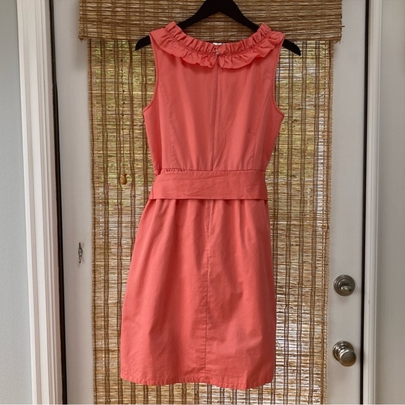 J Crew Ruffle Neck Dress - Picture 4 of 4